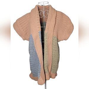 Handmade Oversize Crochet Sweater